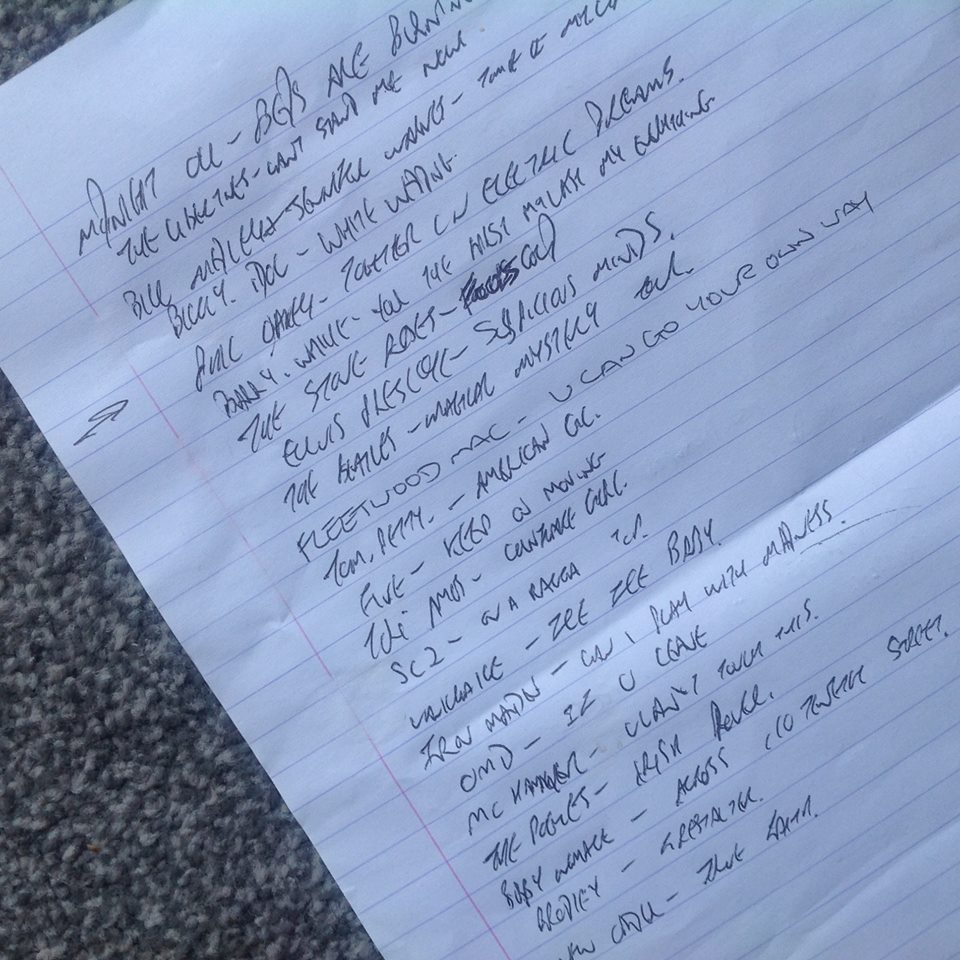 James' requests, side 2